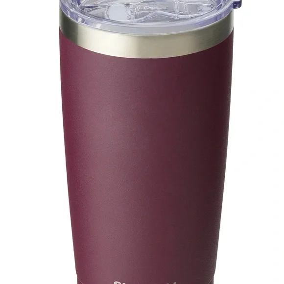 SUNWILL 20oz Tumbler with Lid (Navy Blue &Wine Red pack), Stainless Steel (2PK) - Picture 2 of 5